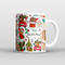 Personalised Couples Christmas Mug